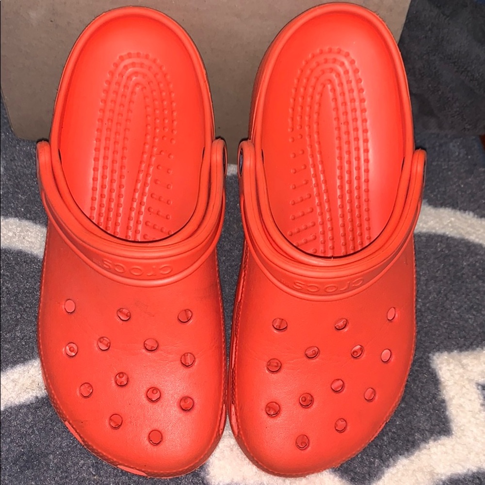 COPY - Orange Crocs